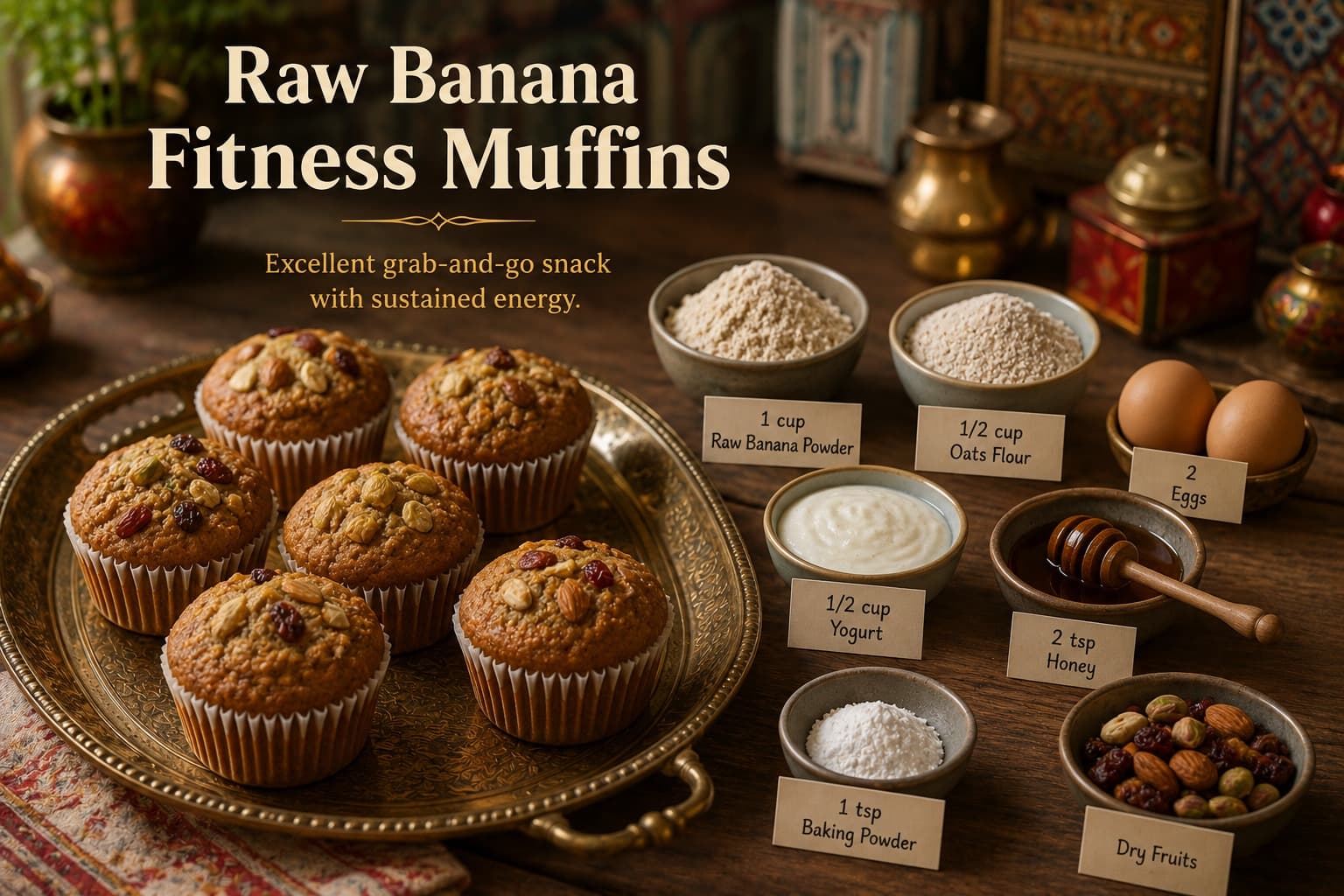 Banana Fit Muffins