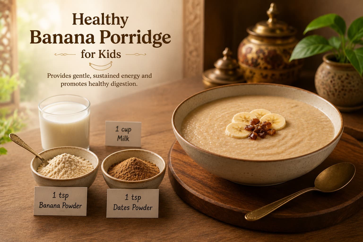 Banana Powder Porridge