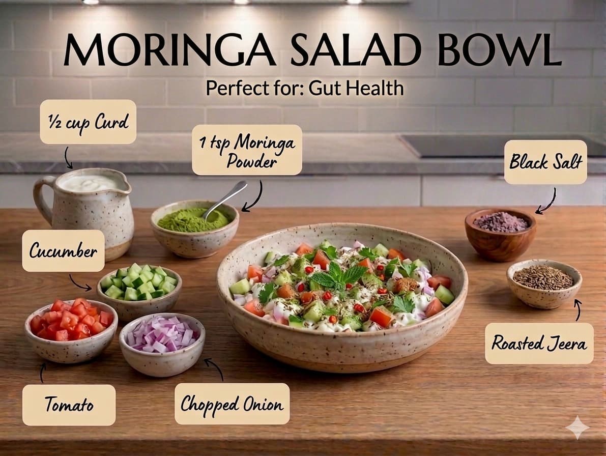 Moringa Salad Bowl